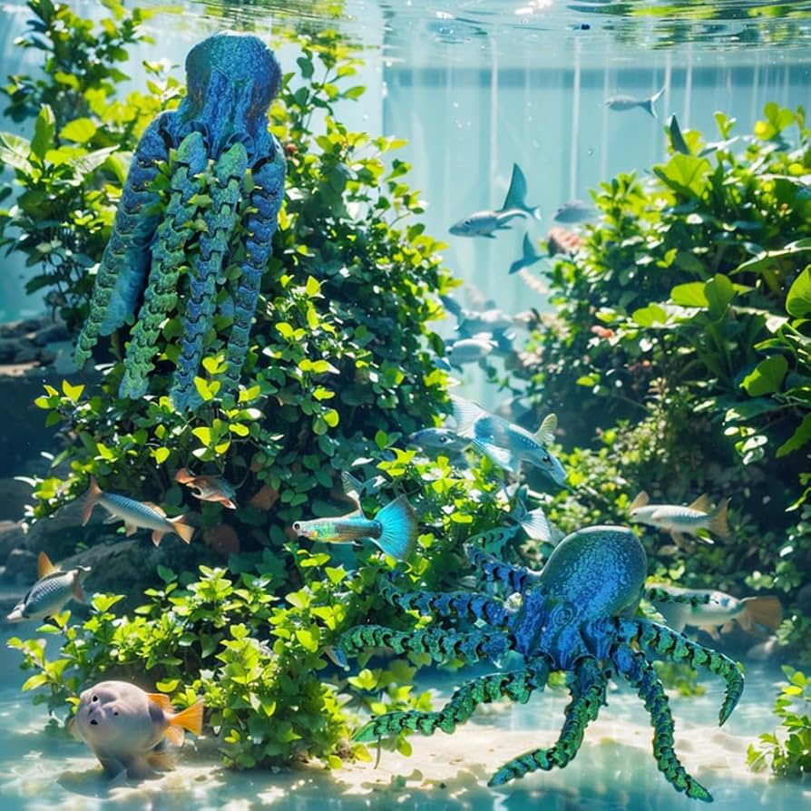 Amazon.co.jp: TBOLINE 3Dプリントタコ関節オクトパストイ